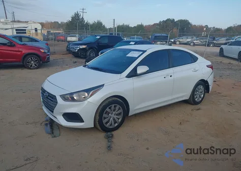 2018 Hyundai Accent Se from USA, damaged, VIN 3KPC24A37JE029396